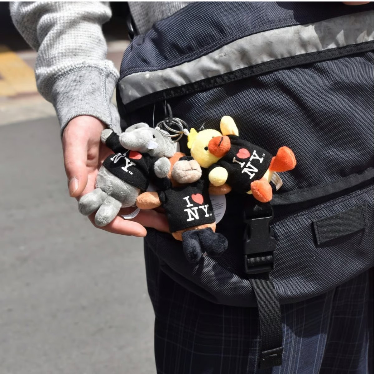 I LOVE NY PLUSH Keychain | DAMAGE DONE OSAKA STORE