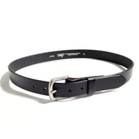 Tory Leather Plain Strap Belt Black 2145