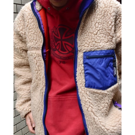 80's Patagonia Retro Pile Cardigan