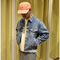80's Levi's 70411-0816 Flannel Lined Denim Trucker Jacket