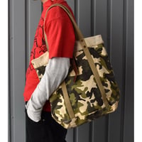 RRL Ralph Lauren "Camo" Canvas Tote Bag