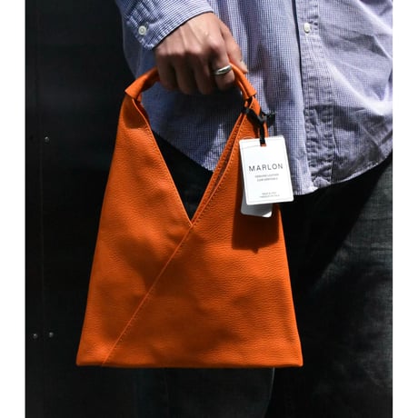 MARLON FIRENZE Calf Leather MINI GISELLE "Arancio"