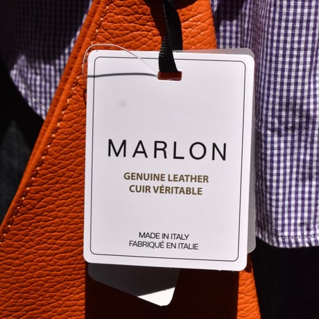 MARLON FIRENZE Calf Leather MINI GISELLE "Arancio"