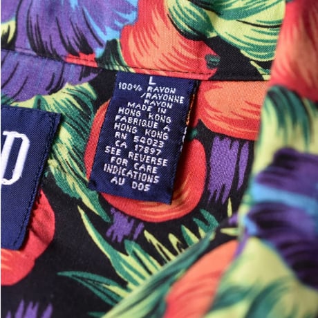 OLD GAP Rayon Aloha S/S Shirt