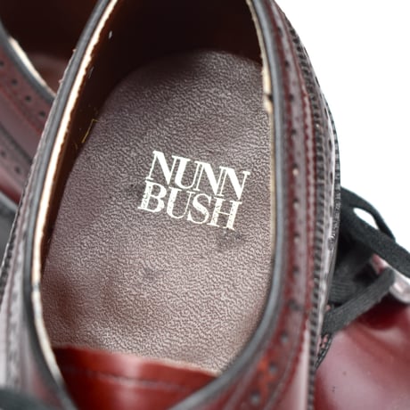 Deadstock Nunn Bush Long Wing Tip Shoes