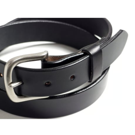 Tory Leather Plain Strap Belt Black 2145