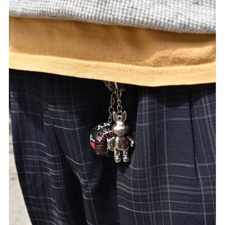 I LOVE NY BASEBALL Keychain