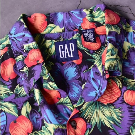 OLD GAP Rayon Aloha S/S Shirt