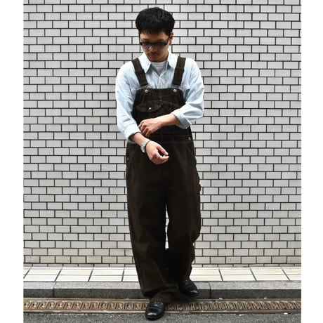 KEY IMPERIAL Denim Overall "Brown"