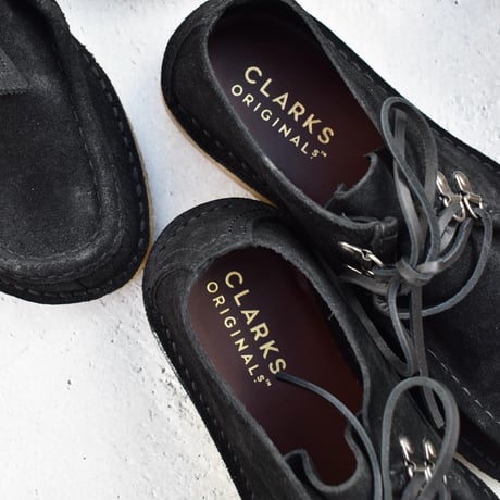 Clarks Desert Nomad "Black Suede"