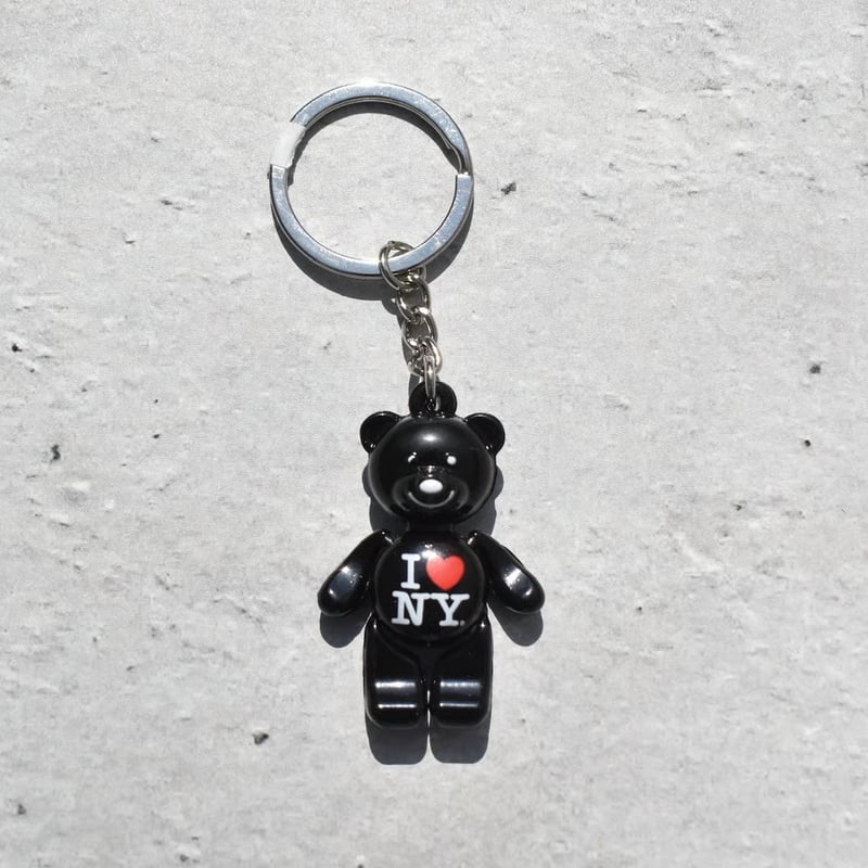 I LOVE NY BEAR Keychain 