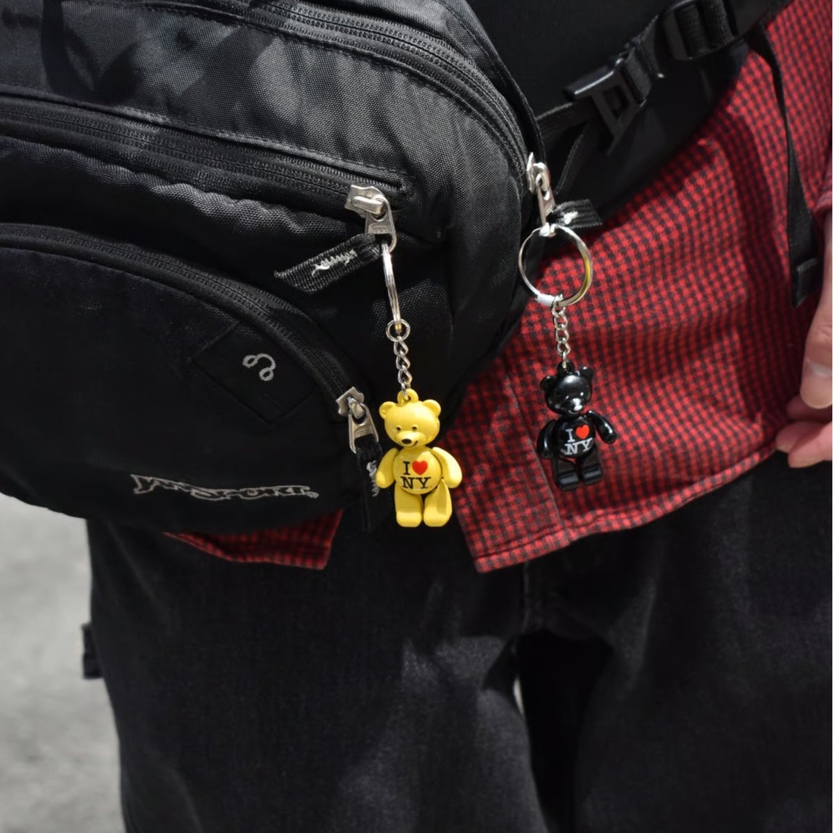 I LOVE NY BEAR Keychain 