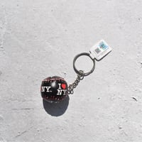 I LOVE NY BASEBALL Keychain