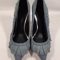 DIESELデニムパンプス