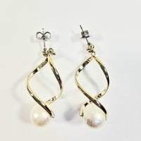 GOLDパールピアス