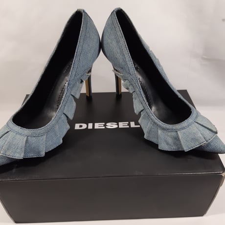 DIESELデニムパンプス