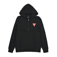 TRILOCS ZIP UP HOODIE / BLACK