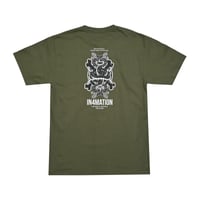 4 HEADS TEE / OLIVE