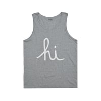HI SCRIPT TANK SP25 / HEATHER GREY