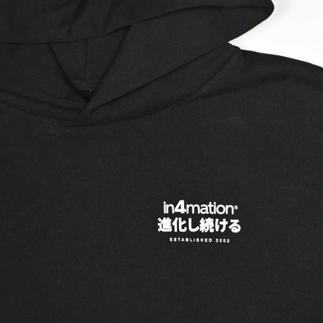 EVOLVING STANDARD PREMIUM HOODIE / BLACK