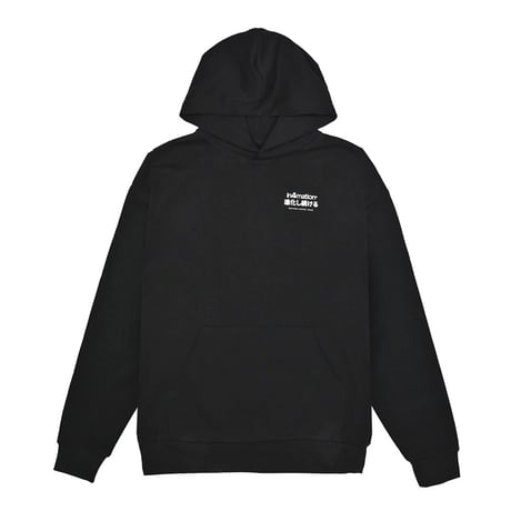 EVOLVING STANDARD PREMIUM HOODIE / BLACK