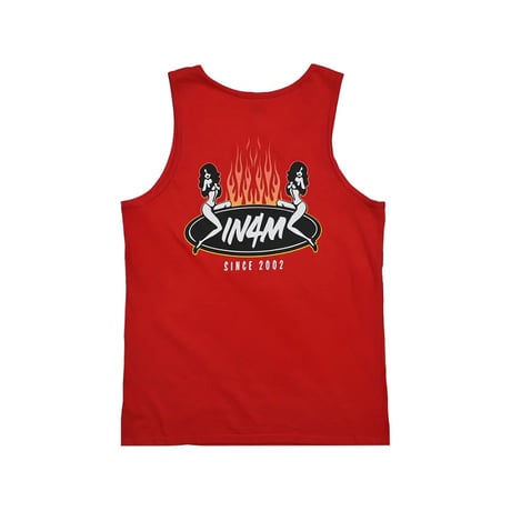 DOUBLE TROUBLE TANK / RED