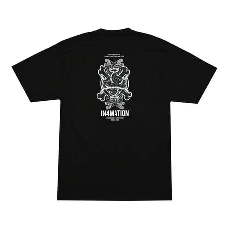 4 HEADS TEE / BLACK