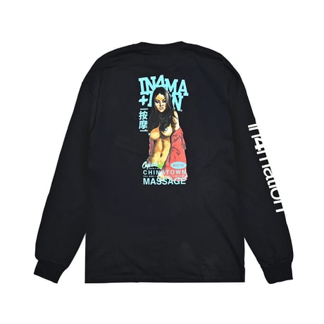 CHINATOWN SPECIAL LONG SLEEVE TEE / BLACK