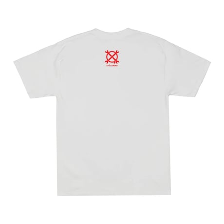 MASH UP TEE / WHITE