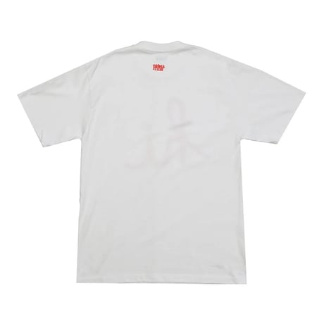 HI SCRIPT TEE SP25 / WHITE-RED