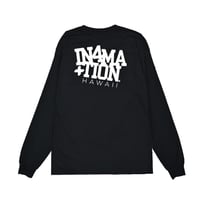 COLLEGE HAWAII LONG SLEEVE TEE / BLACK