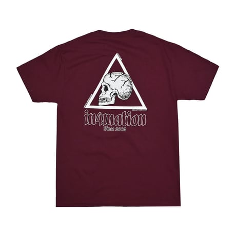 SENSES TEE / MAROON