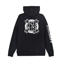 WRENCH DOT PULLOVER / BLACK