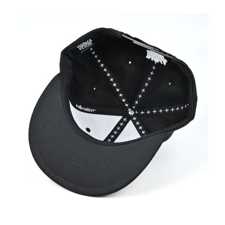 HI SCRIPT SNAPBACK / BLACK-WHITE