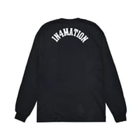 TEAM PLAYER LONG SLEEVE TEE / BLACK