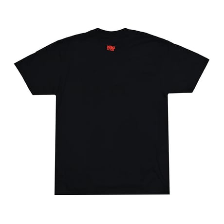 HI SCRIPT TEE FA24 / BLACK-RED