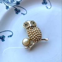 SARAH COVENTRY Owl ブローチ