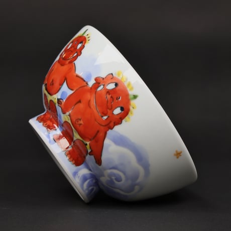 おにとお月見｜ごはん茶碗
