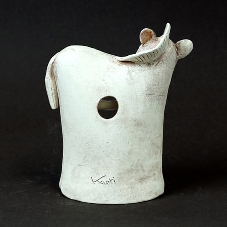 馬の花入れ〈Horse Vase〉／陶芸家 はらかおり｜ハンドメイド陶器の花器
