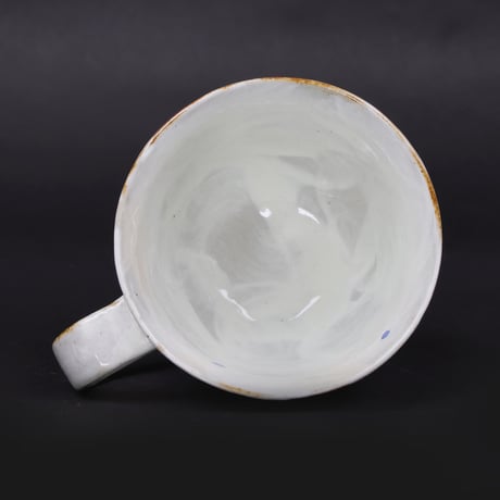 海老で鯛を釣る｜マグカップ（青）