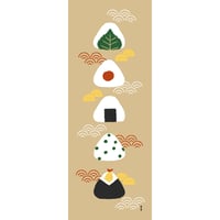 絵てぬぐい｜おむすび飾り