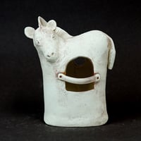 馬の花入れ〈Horse Vase〉／陶芸家 はらかおり｜ハンドメイド陶器の花器