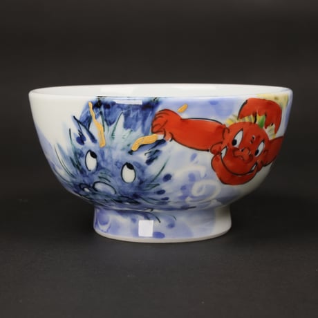 おにと龍｜ごはん茶碗