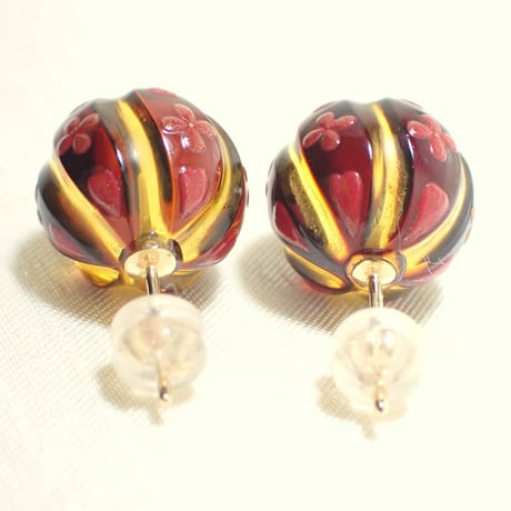 蒔絵ピアス｜光開く