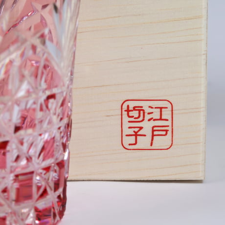 江戸切子｜ペアロックグラス