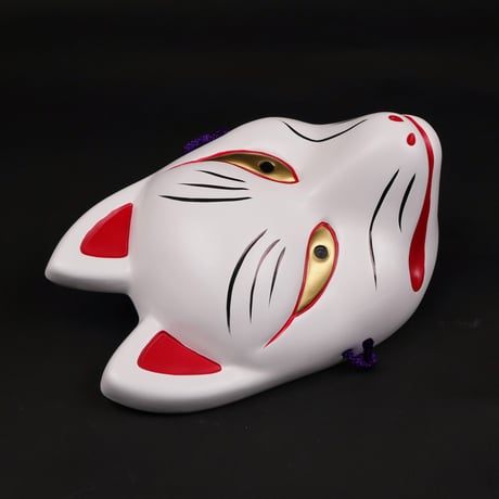 瀬戸焼｜昭峰窯 吉祥面 三面揃え〈般若・隈取・狐〉