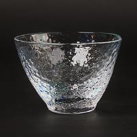 江戸硝子 酒器｜光彩盃〈蒼天〉｜ガラスぐい呑み