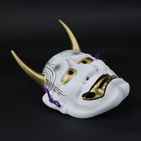 瀬戸焼｜昭峰窯 吉祥面 三面揃え〈般若・隈取・狐〉