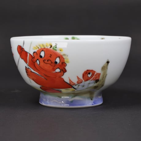 おにと釣り船｜ごはん茶碗
