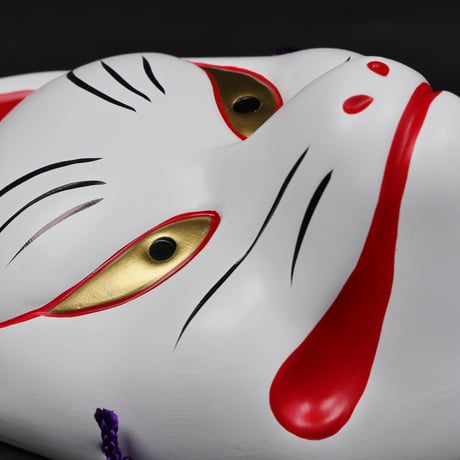 瀬戸焼｜昭峰窯 吉祥面 三面揃え〈般若・隈取・狐〉